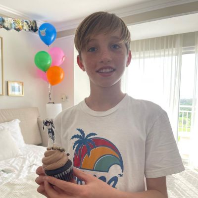 Matteo Joel Nash during his eleventh birthday. 